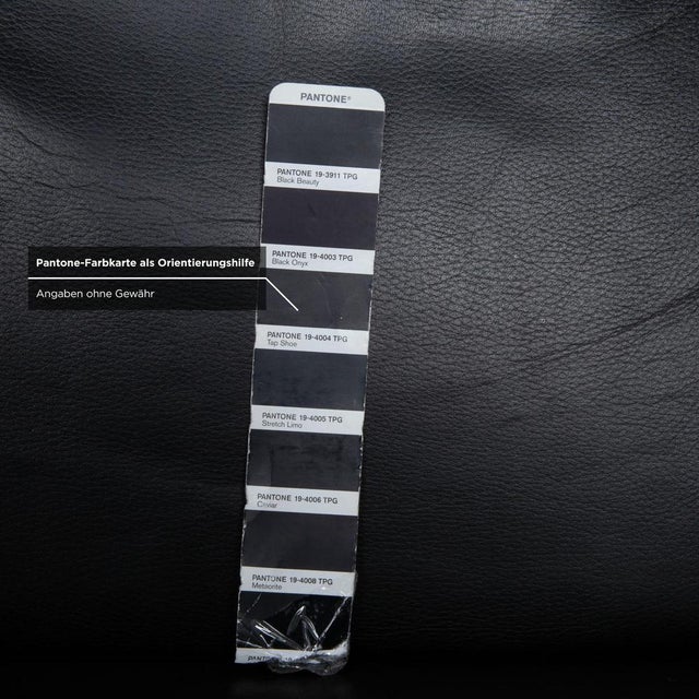 Ego High Back Armchairs in Black Leather from Rolf Benz, Set of 2 For Sale - Image 13 of 18