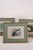 Set of three signed duck prints by Basil Ede, each featuring detailed waterfowl illustrations with green mats and...