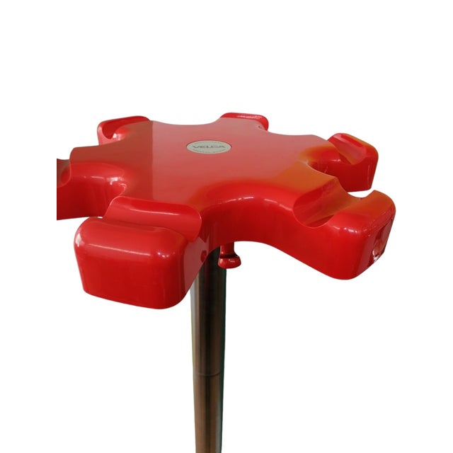 Coat Stand with Umbrella Stand attributed to Paolo Orlandini and Roberto Lucci for Velca For Sale - Image 4 of 6