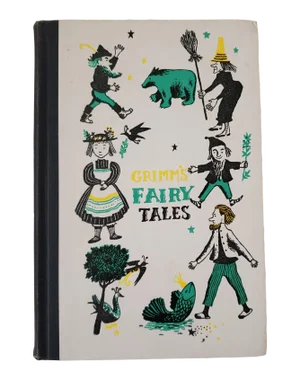 1954 Junior Deluxe Edition Grimm’s Fairy Tales Book by Brothers Grimm