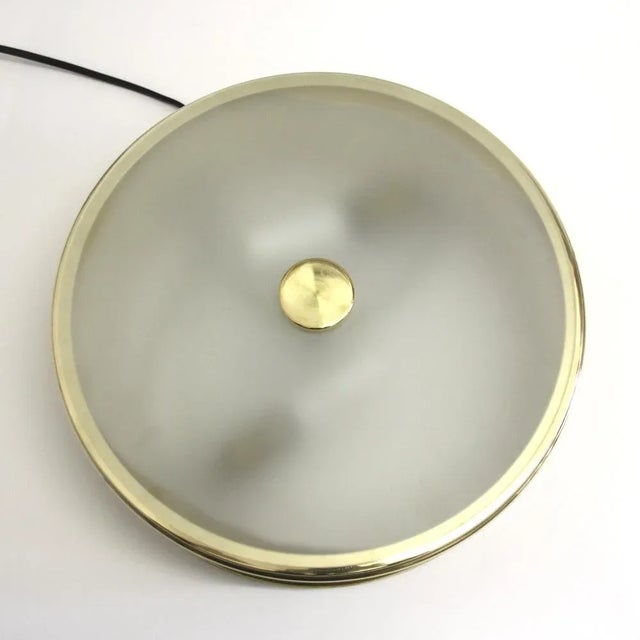 Arlus Mid-Century Modern French Ceiling Lamp from Arlus, 1950s For Sale - Image 4 of 8