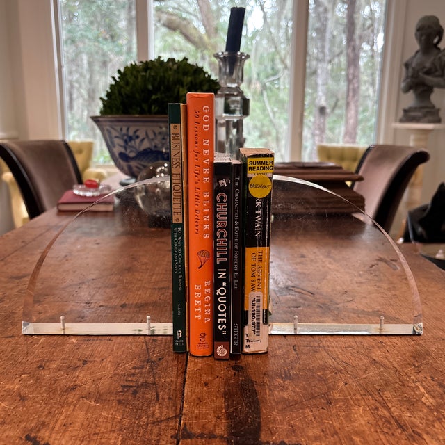 Acrylic Book Ends For Sale In Savannah - Image 6 of 6