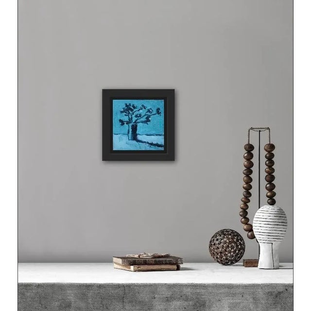 Quiet Places & Still Life — Contemporary Abstract Floral Still Life (Original Oil Painting) For Sale - Image 4 of 6