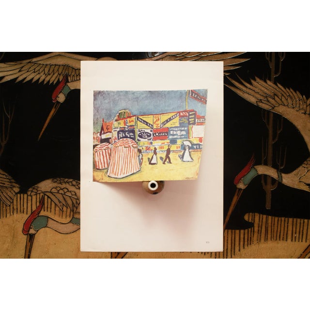 1940s 1943 After Albert Marquet "The Posters in Trouville", First Edition Parisian Offset Lithograph For Sale - Image 5 of 8