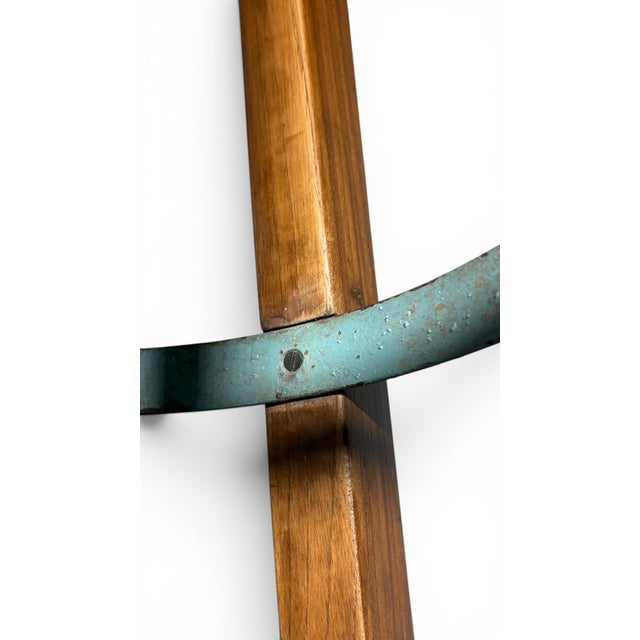 Set of 3 - Pierre Jeanneret Teak Stools C. 1960 For Sale In Philadelphia - Image 6 of 6
