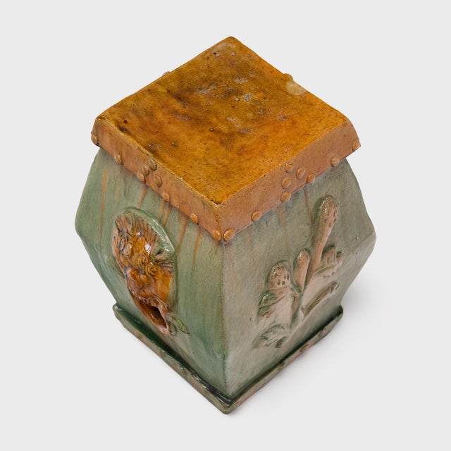 Traditional Chinese Petite Sancai Garden Drum, C. 1875 For Sale - Image 3 of 7