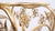 Hollywood Regency Oval Brass and Crystal Butterfly Side Table, 1980s For Sale - Image 6 of 8