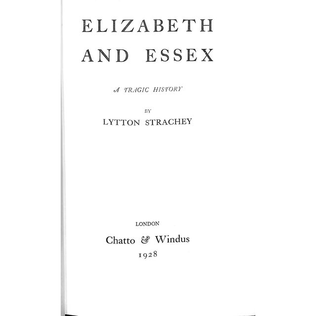 STRACHEY, Lytton [287] pp. Chatto & Windus 1928 First Printing 8 1/2" x 5 3/4" Bound by Bayntun Binder Bath, Eng A...