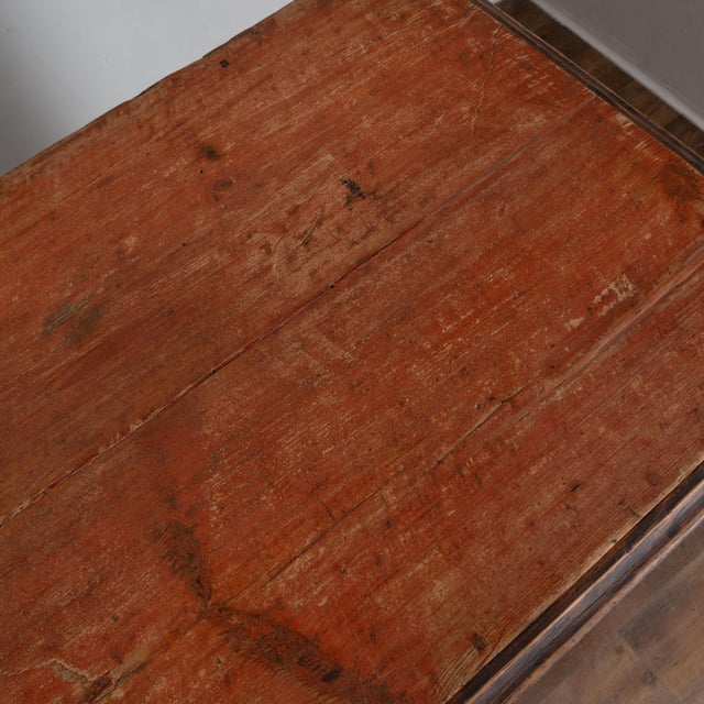 Early 19th Century Danish Pine Tall Chest of Six Drawers For Sale - Image 6 of 17