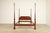 Baker Furniture Georgian Carved Mahogany Queen Size Poster Bed For Sale - Image 12 of 12