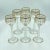 Antique Crystal Glasses with 24k Gold, France, 1890s, Set of 6 For Sale - Image 6 of 6