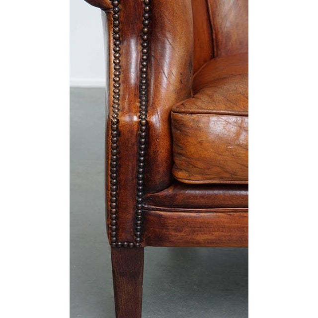 Sheepskin Club Chair For Sale - Image 13 of 16