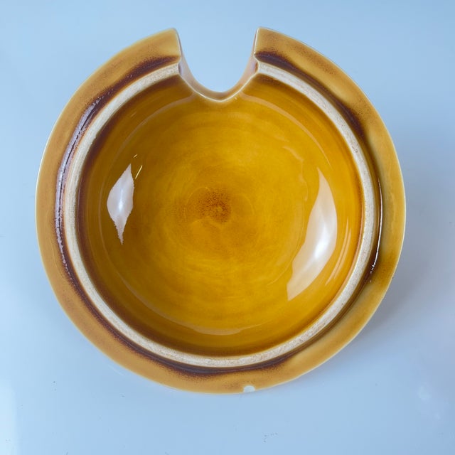 Ceramic Cherry Slipware Sugar Bowl from Sarreguemines, 1970s For Sale - Image 7 of 10