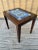 Vintage Danish Modern Style Accent Table With a Ceramic Inlay. For Sale - Image 4 of 12