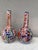 Japanese Pair of Small 19th Century Japanese Imari Vase For Sale - Image 3 of 5