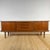 Mid-Century Scandinavian Teak Sideboard with Rounded Edges and Retractable Doors For Sale - Image 5 of 14