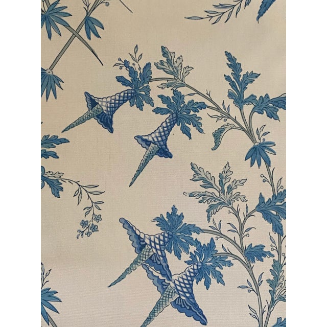 2020s Brunschwig Fils Edith”s Reverie Cotton Chintz Charlotte Moss Collection 4 Yards of Fabric For Sale - Image 5 of 7