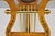Vintage Italian Regency Lyre Harp Burlwood Desk & Chair by Binda Collection For Sale In Philadelphia - Image 6 of 18