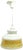 Brass and Glass Pendant Lamp from Polam, 1980s For Sale - Image 6 of 6