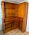 Danish Mid Century two piece free standing wall unit c.1970's by Dyrlund. Great pieces for display cabinets, bookcases, or...