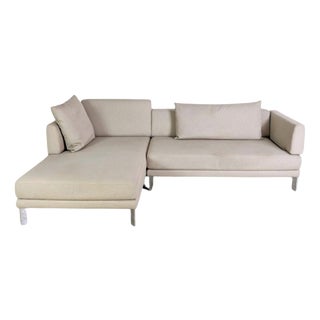 Sento Sofa in Grey Fabric from Rolf Benz For Sale