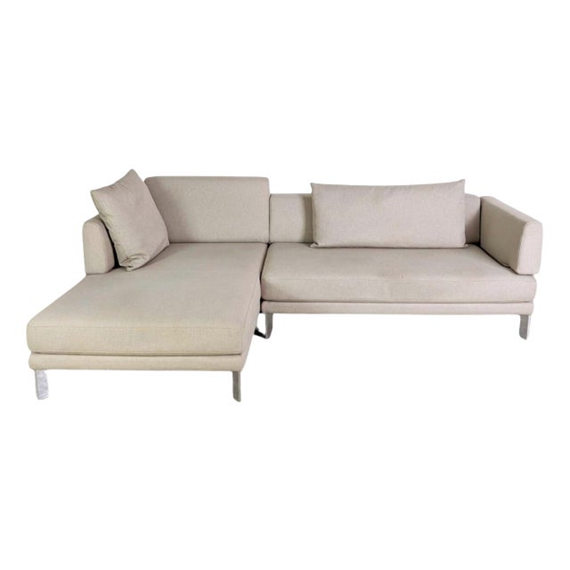 Sento Sofa in Grey Fabric from Rolf Benz For Sale