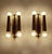 Vintage Space Age Brass Sconces, 1970s, Set of 2 For Sale - Image 13 of 15