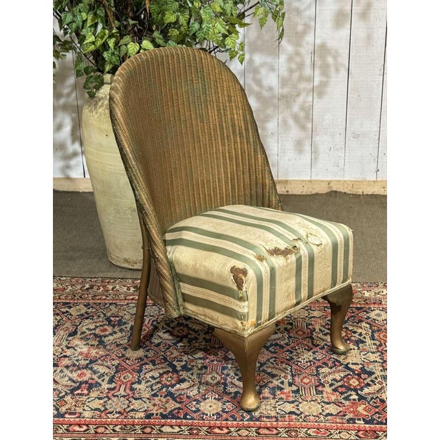 English Armchair from Lloyd Loom Company, 1930s For Sale - Image 6 of 11