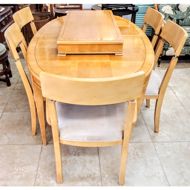 MidCentury Modern Dining Table & Chairs Set of 6 Chairish