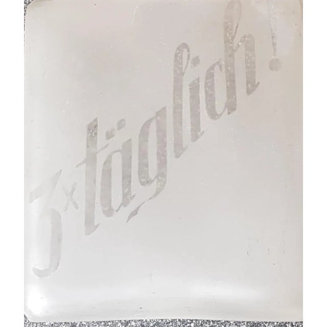 Vintage 3 x Täglich Bottle, 1960s, in Very Good conditions. Designed 1960 to 1969