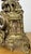 Vintage Brass Figurine Mantel Clock For Sale - Image 13 of 18