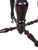 The glass ball feet make this antique piano stool memorable, but there is plenty to appreciate above them. A round wooden...