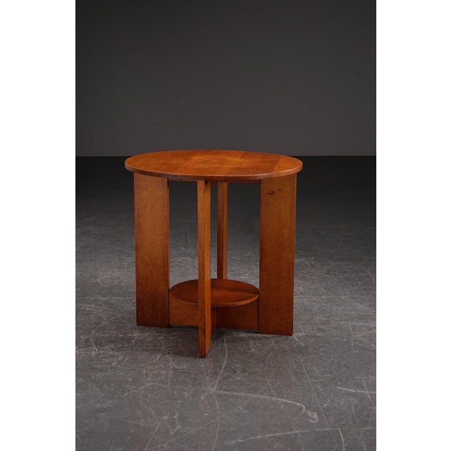 Wood Modernist Side Table, 1930s For Sale - Image 7 of 11