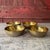 Mid-Century Modern Set of 4 Vintage British Royal Navy Brass Finger Mess Bowls For Sale - Image 3 of 13