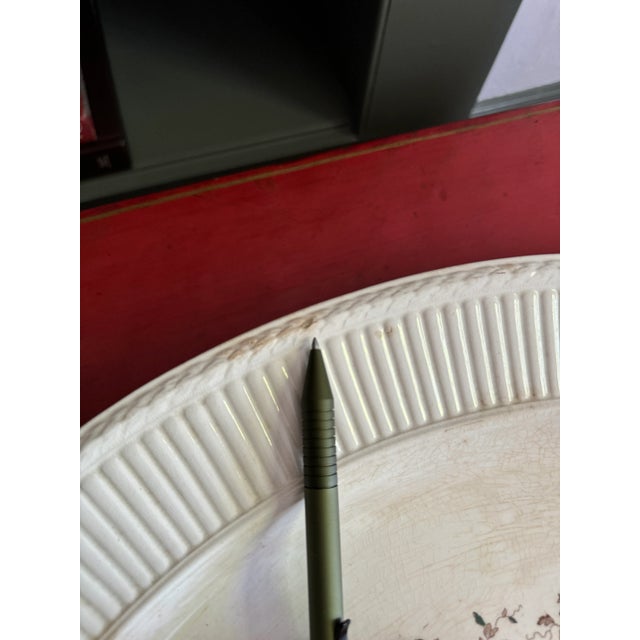 Ceramic Antique 1920s Wedgwood "Conway" Platter For Sale - Image 7 of 7