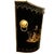 Chinoiserie Rare Vintage Sarreid Ltd. English-Style Tole Chinoiserie Coal Scuttle Reproduction For Sale - Image 3 of 16