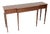 Large Vintage Inlaid Sheraton Style Console Table, 1950 For Sale