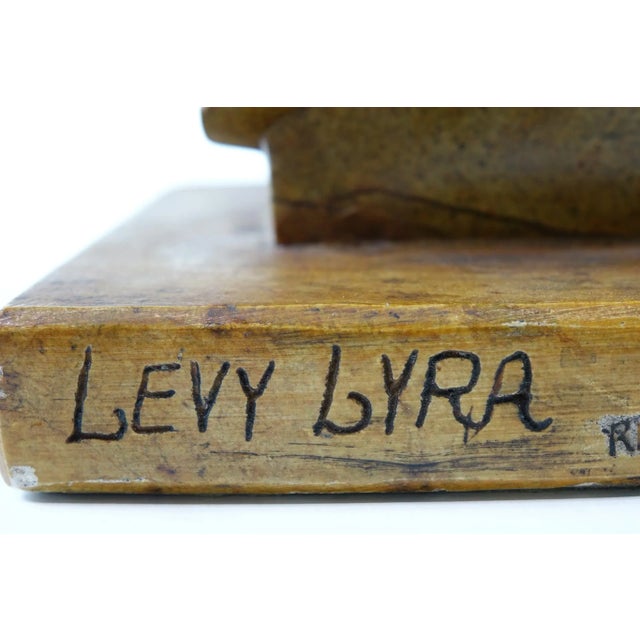 Late 20th Century Late 20th Century Large Carved Stone Pharaoh For Sale - Image 5 of 7