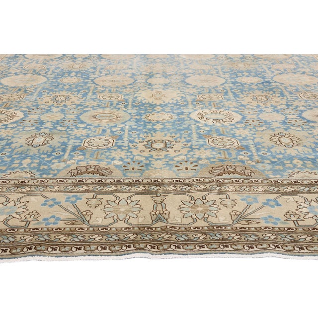 Antique Persian Tabriz Rug, 09'06 X 12'04 For Sale - Image 4 of 10