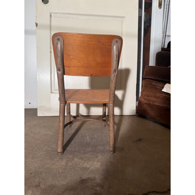 Mid 20th Century Irwin School Chair For Sale - Image 9 of 11
