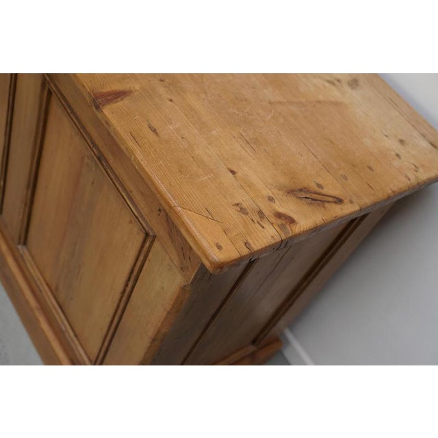 Rustic Rustic German Pine Apothecary Cabinet, 1930s For Sale - Image 3 of 18