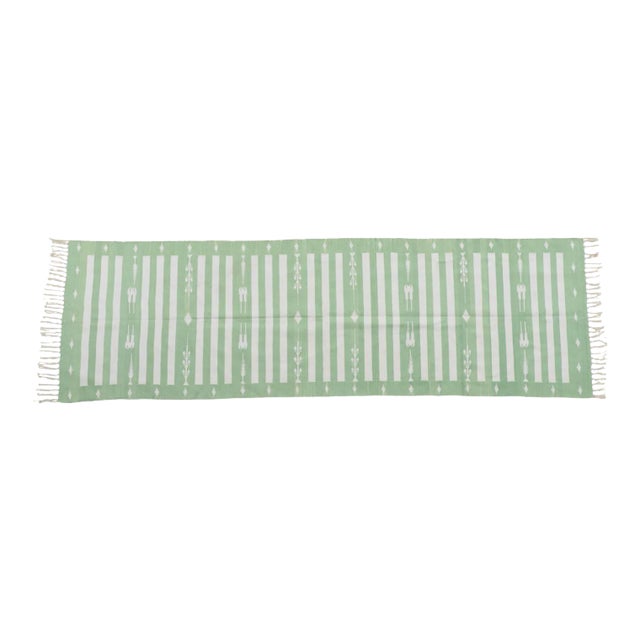 Kerra Rug, 2.5x14, Green For Sale