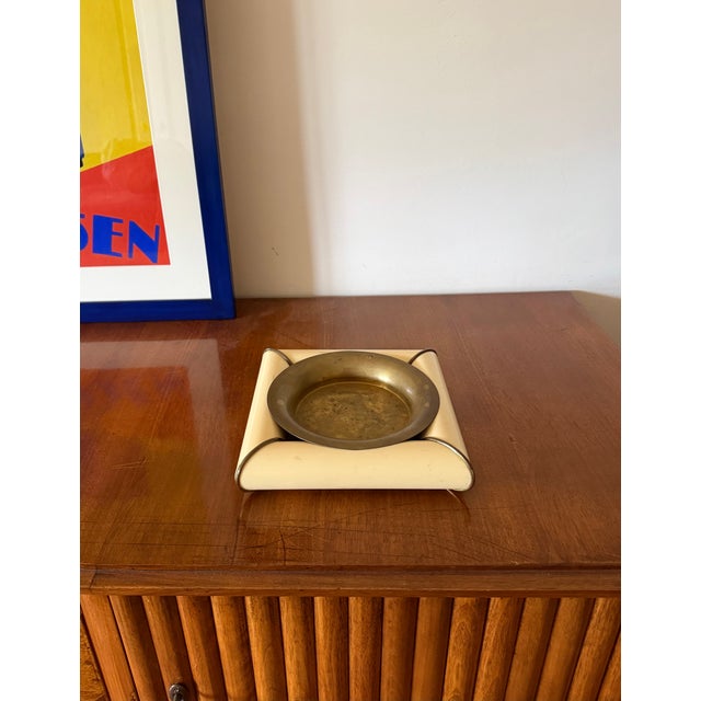 Brass Tommaso Barbi, Mid-Century Brass Ashtray, Italy 1970 For Sale - Image 8 of 8