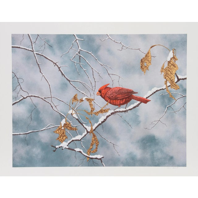 Winter Oak, Chris Forrest Lithograph For Sale