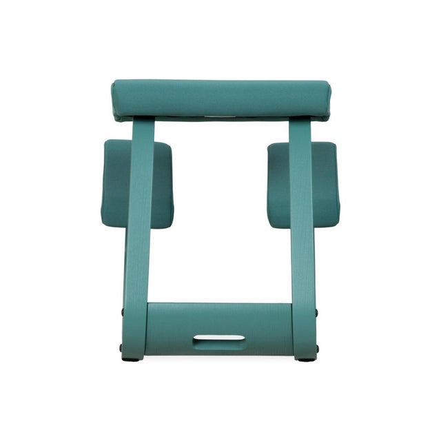 Green Varier Variable Monochrome Kneeling Chair Stool by Peter Opsvik For Sale - Image 8 of 12