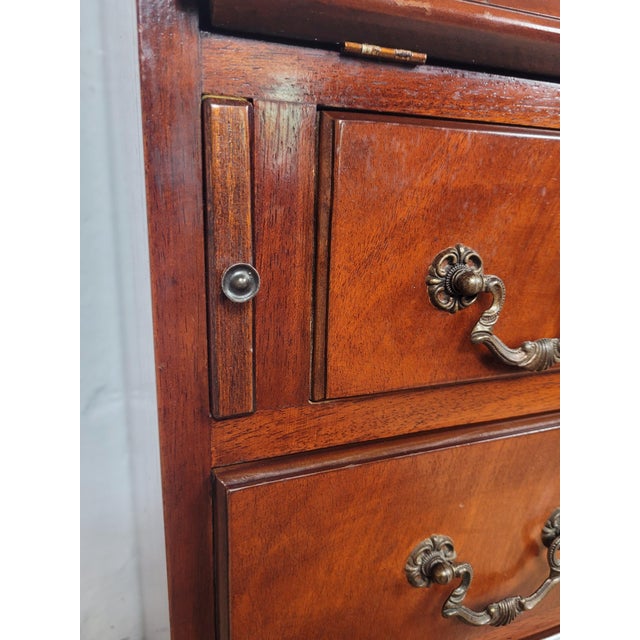 Vintage Desk in Mahogany, 1960 For Sale - Image 14 of 18