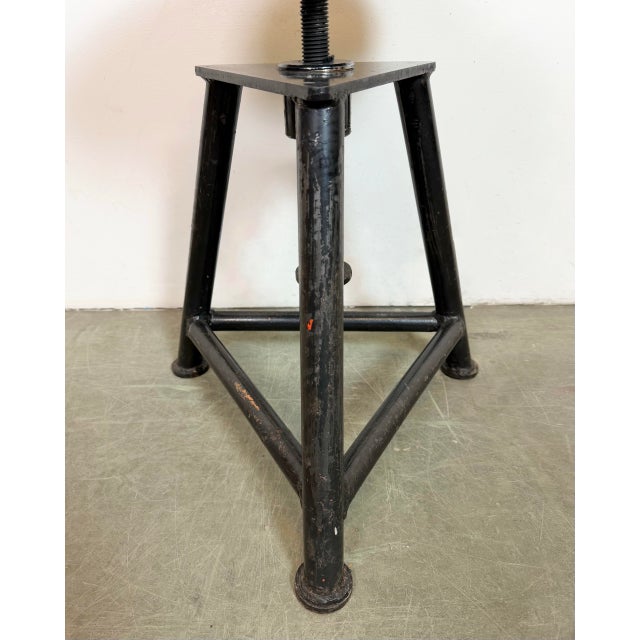Industrial Workshop Swivel Stool, 1960s For Sale - Image 6 of 13