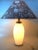 Gold Vintage Opaline Glass Table Lamp from Ikea, Sweden, 1980s For Sale - Image 8 of 18