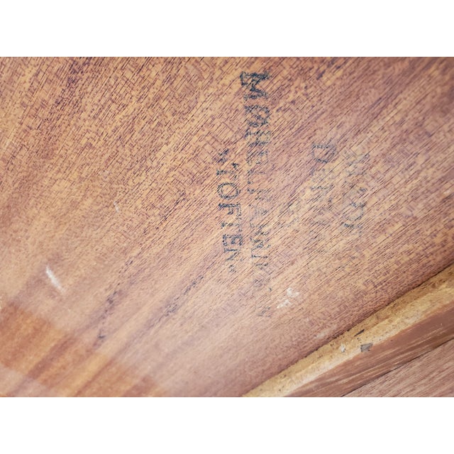 1980s Rosewood Side Table For Sale - Image 12 of 12