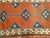 19th Century Persian Kurdish Runner Rug, Hand-Knotted Wool, Geometric Medallion Pattern, Terracotta & Navy, 3x12 For Sale - Image 16 of 16